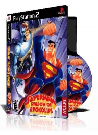 Superman Shadow Of Apokolips با کاور کامل و چاپ روی دیسک